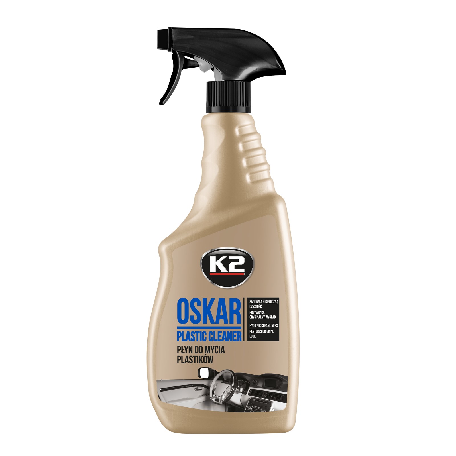 K2 OSKAR 770ml ATOM Solutie pt.curatat interior auto