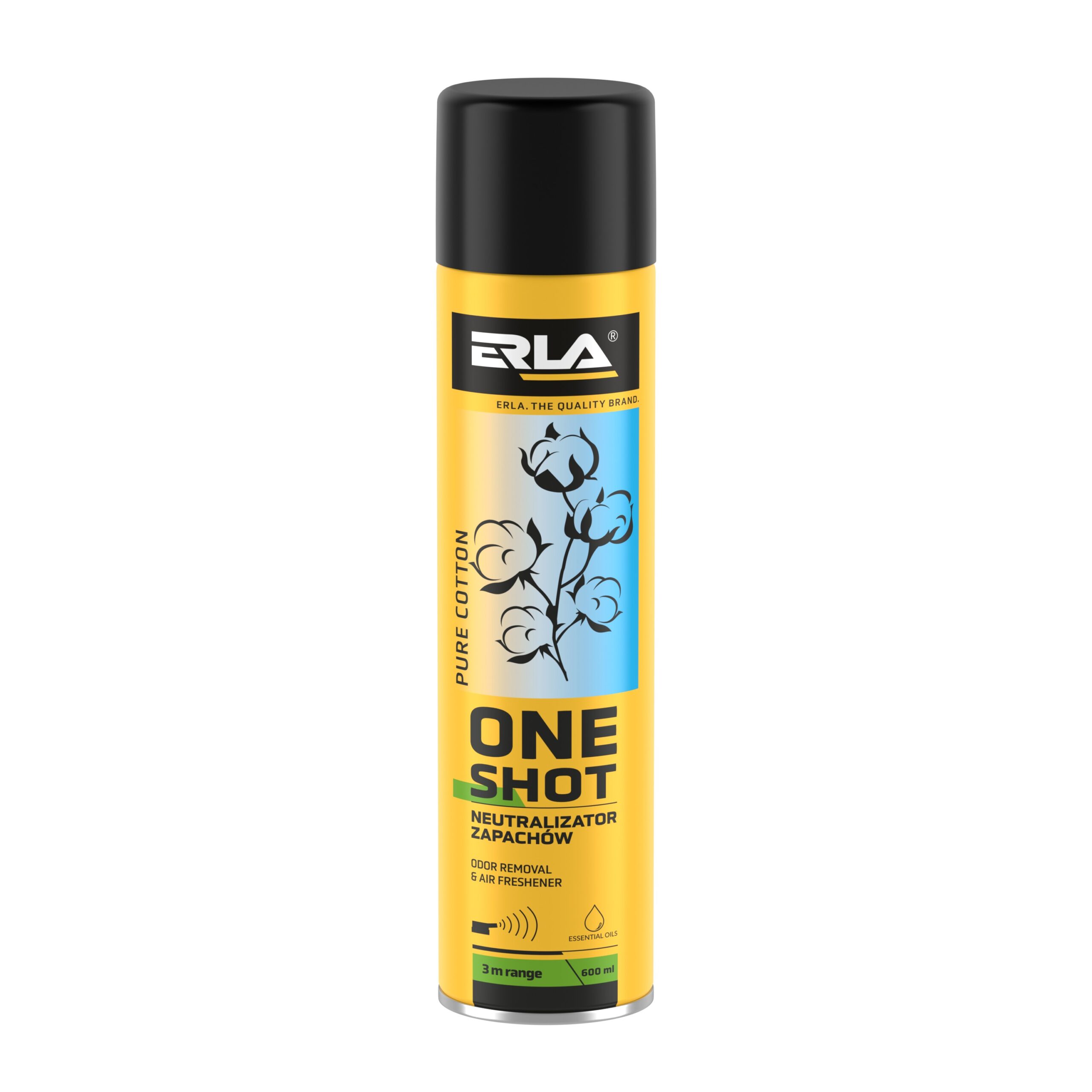 K2 ERLA ONE SHOT 600 PURE COTTON NEUTRALIZATOR SI ODORIZANT