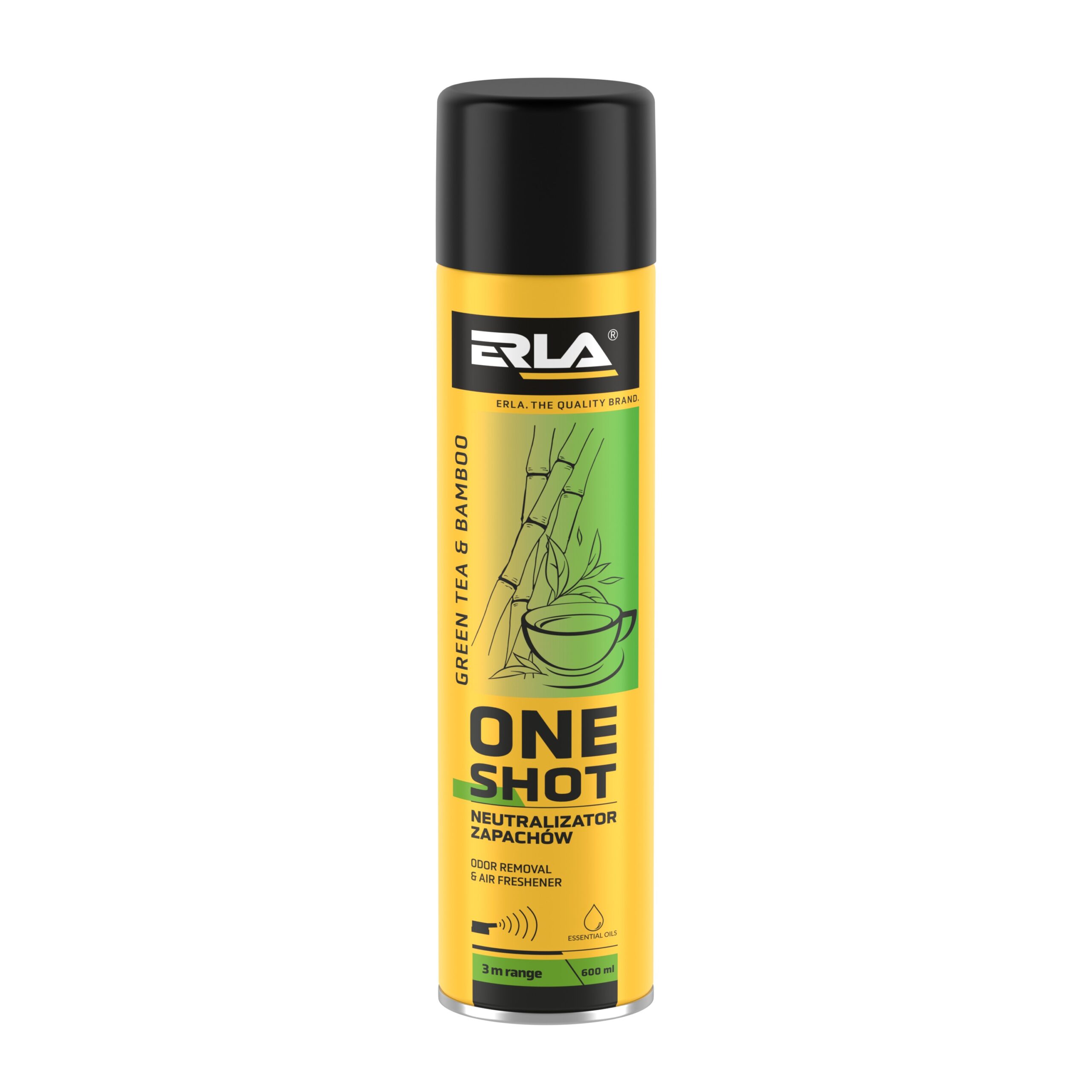 K2 ERLA ONE SHOT 600 GREEN TEA&BAMBOO NEUTRALIZATOR SI ODORIZANT