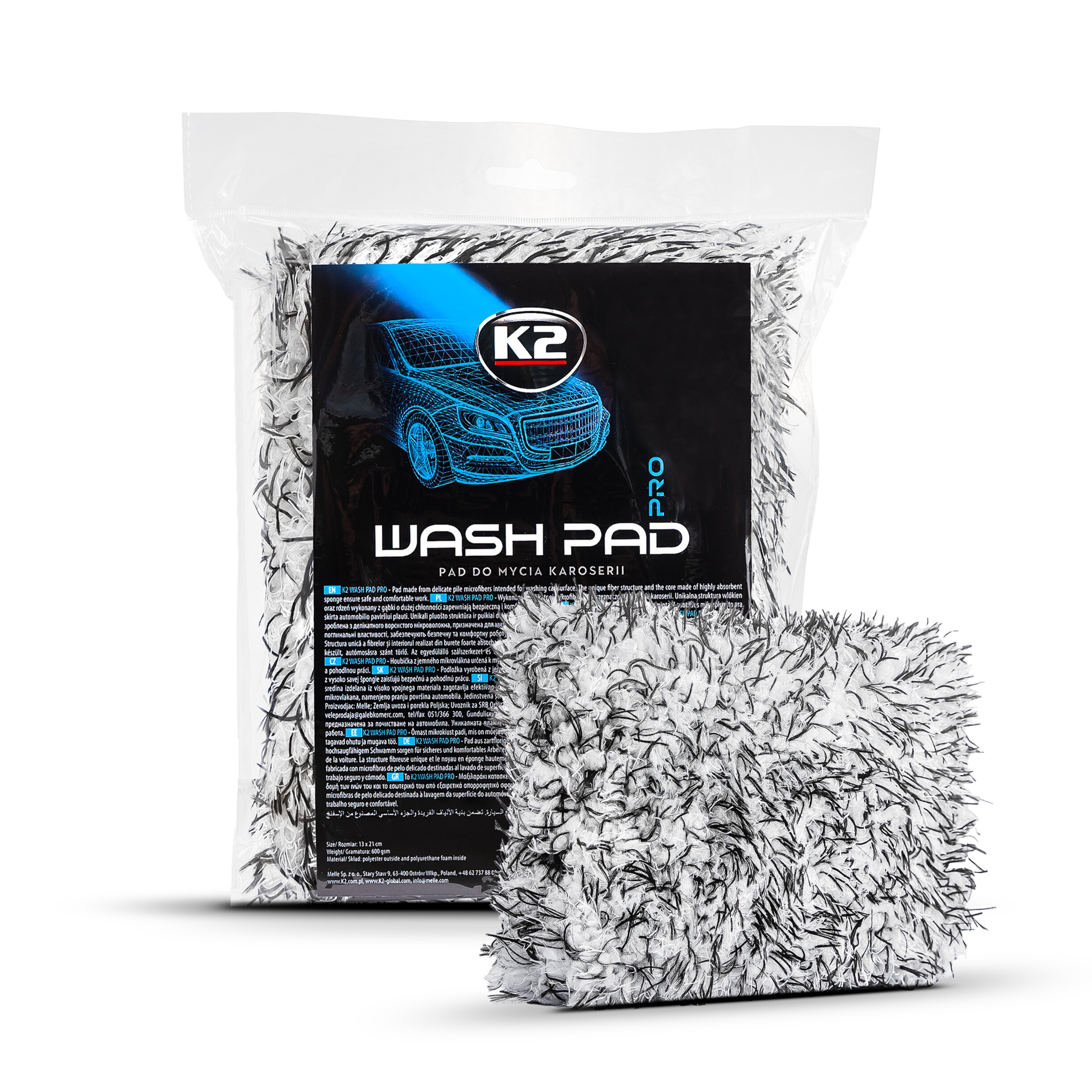 K2 WASH PAD PRO BURETE MICROFIBRE