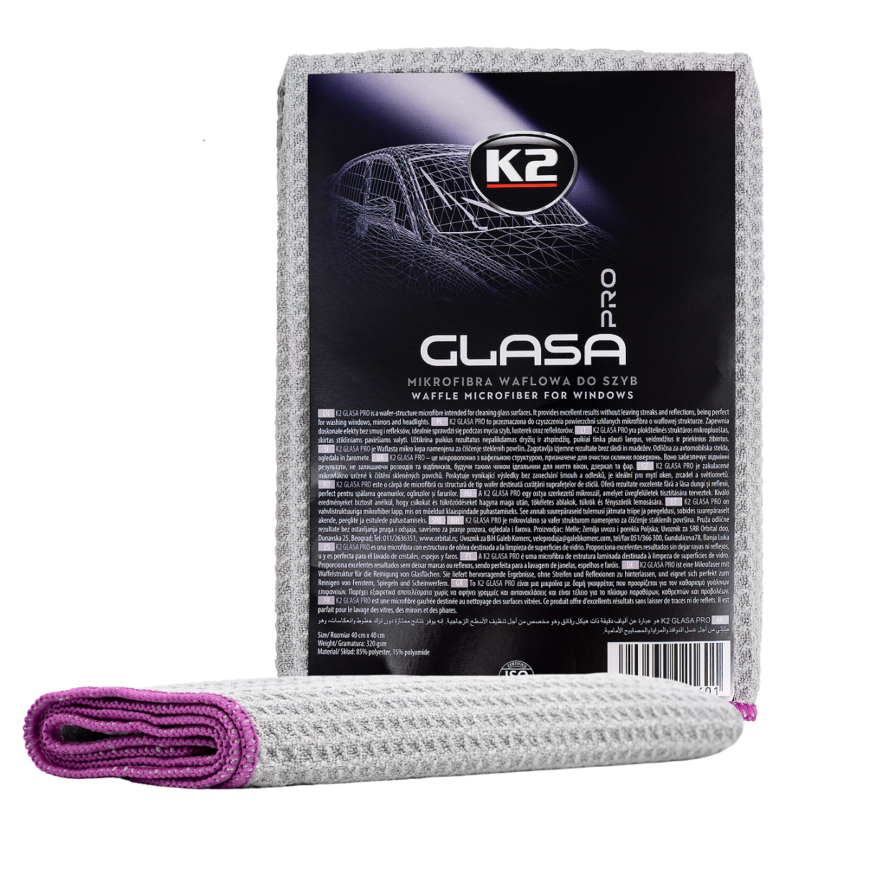 K2 GLASA PRO MICROFIBRE