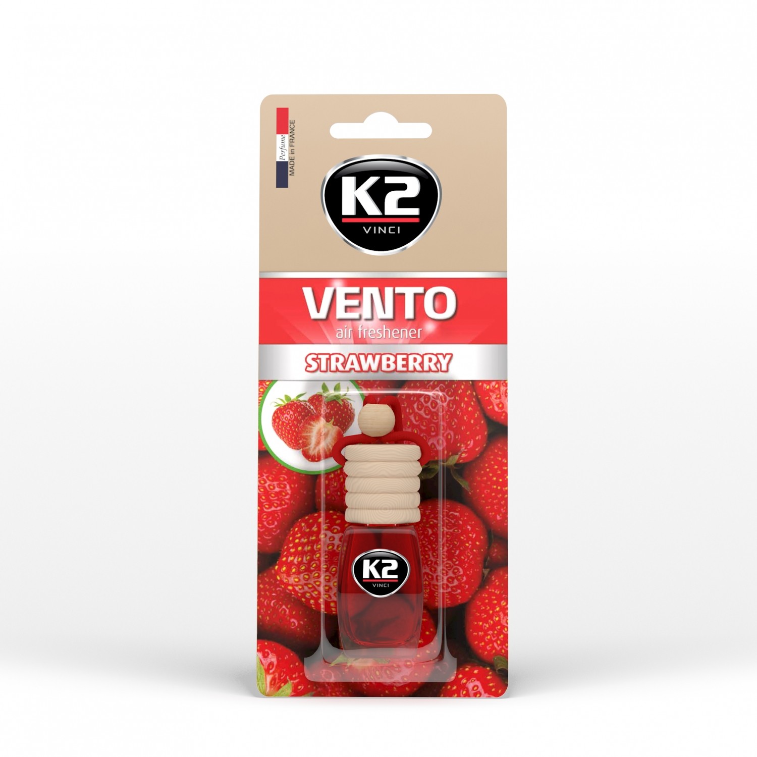 K2 VENTO 8ML BLISTER Odorizant sticluta cu snur STRAWBERRY