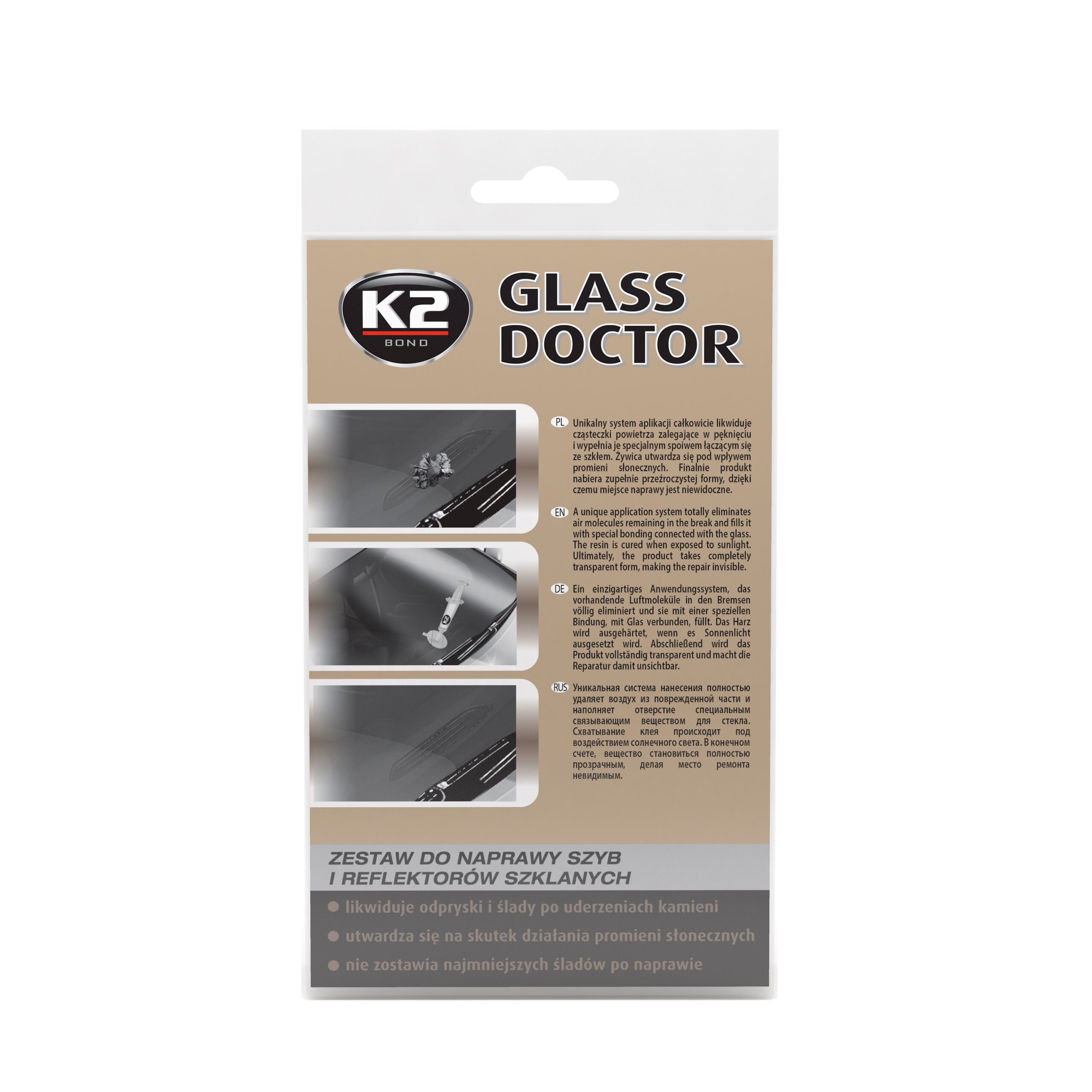K2 GLASS DOKTOR 0,8ML SET