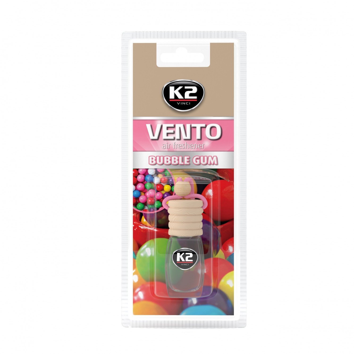 K2 VENTO 8ML BLISTER Odorizant sticluta cu snur BUBBLE GUM