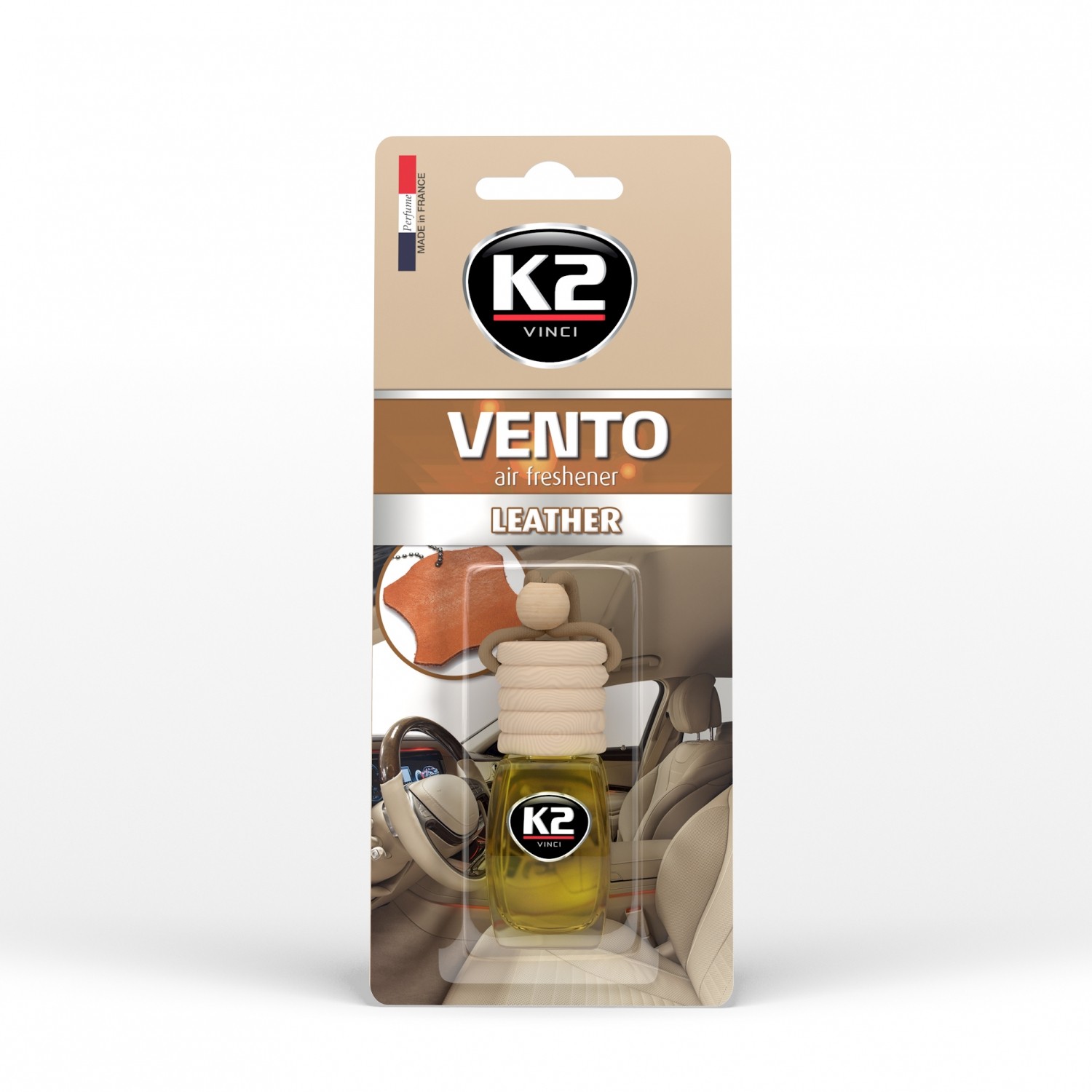 VENTO 8ML BLISTER Odorizant sticluta cu snur LEATHER