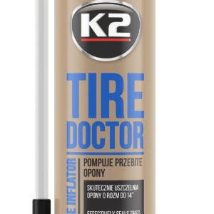 K2 TIRE DOKTOR 398ml Spray pt umflat si reparat anvelope