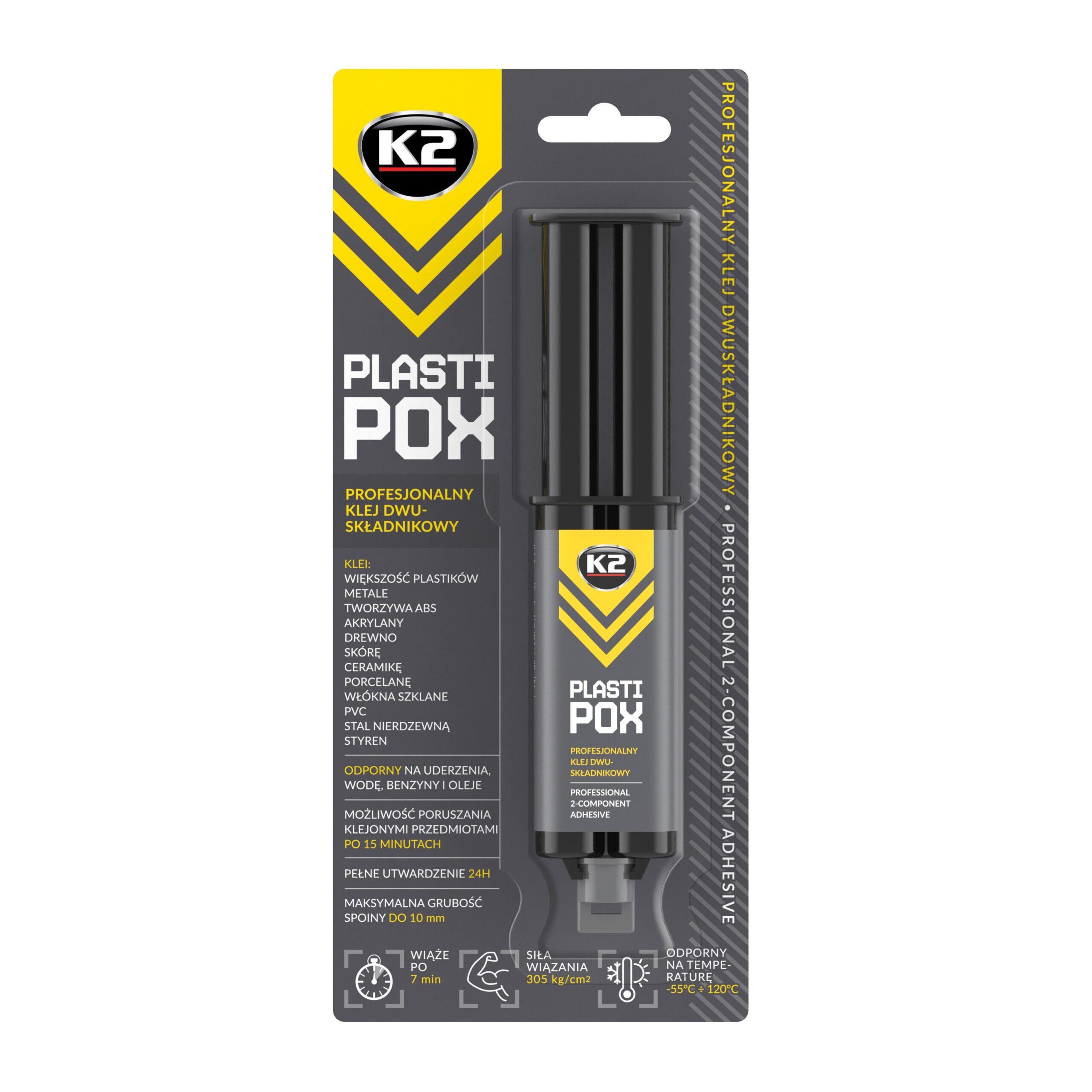 K2 PLASTIPOX ADEZIV PROFESIONAL PLASTIC