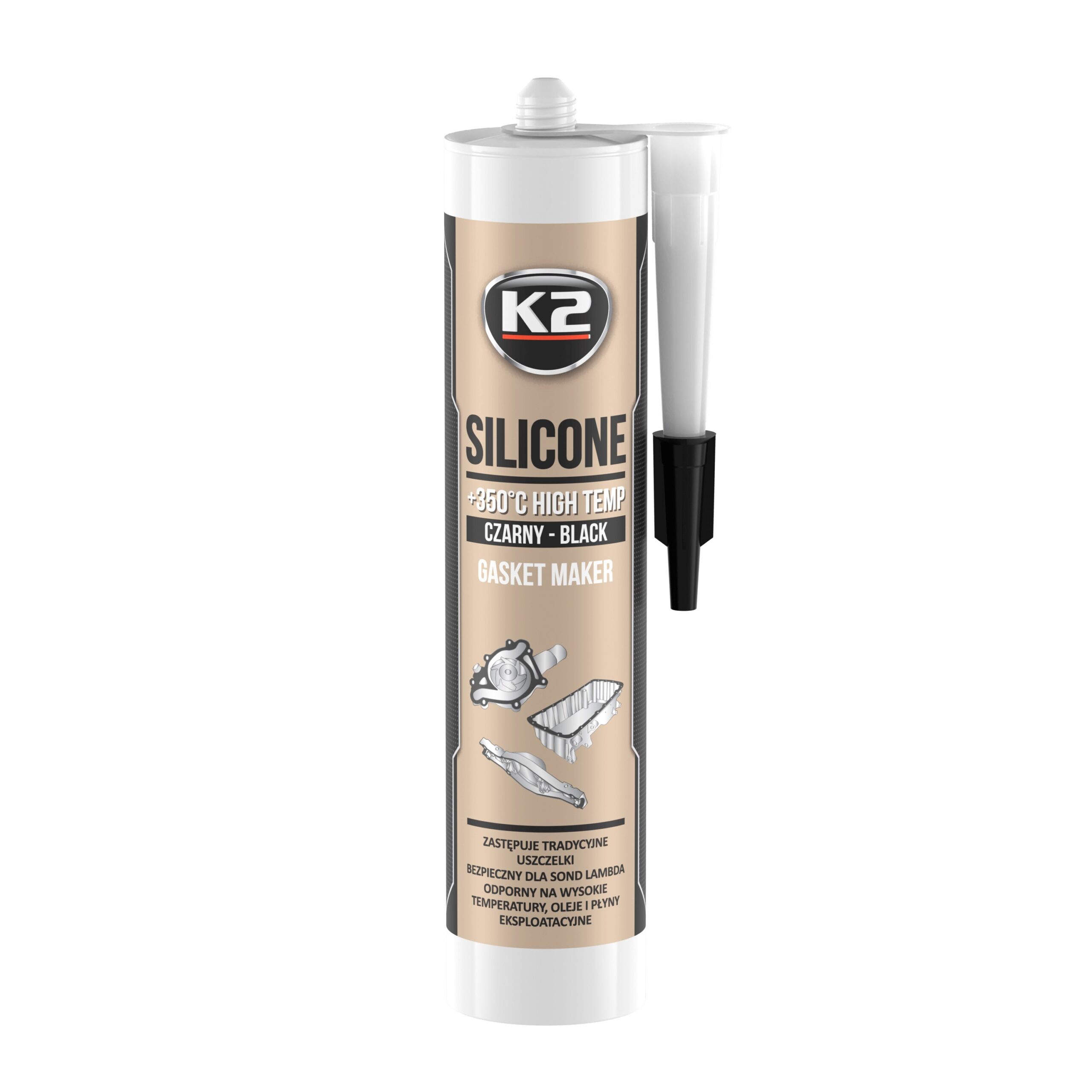 K2 SILIKON BLACK KART 300GR
