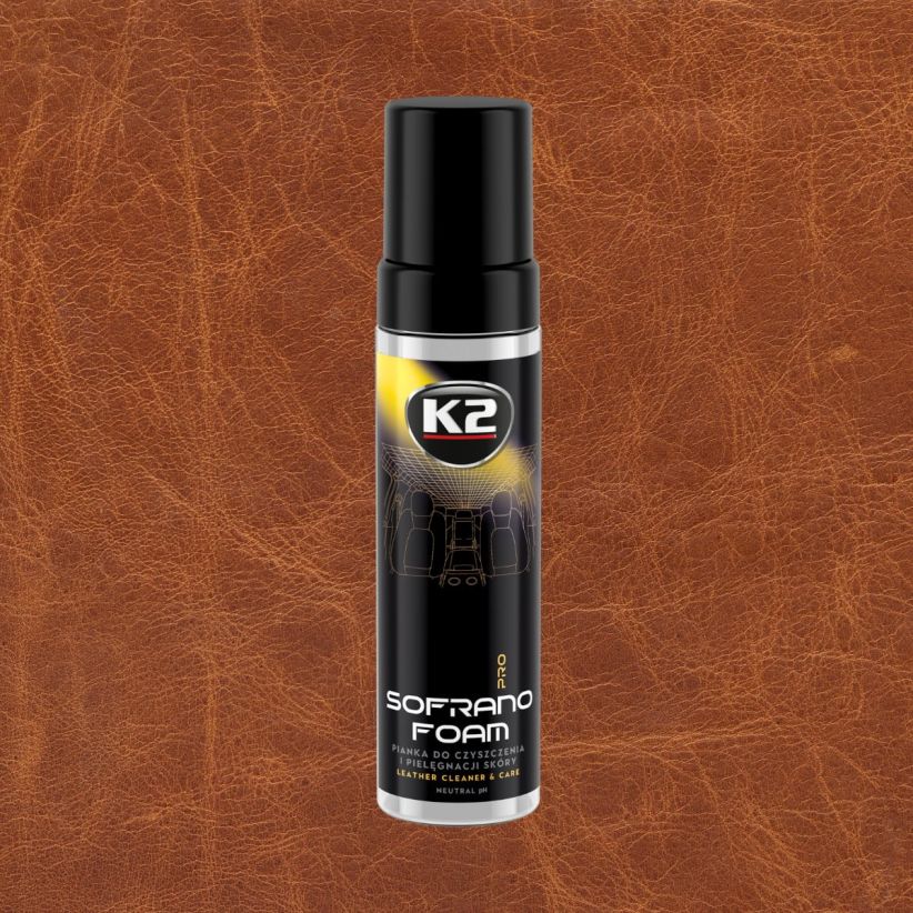 K2 SOFRANO PRO LEATHER CLEANER 200MLNEUTRAL PH BUC