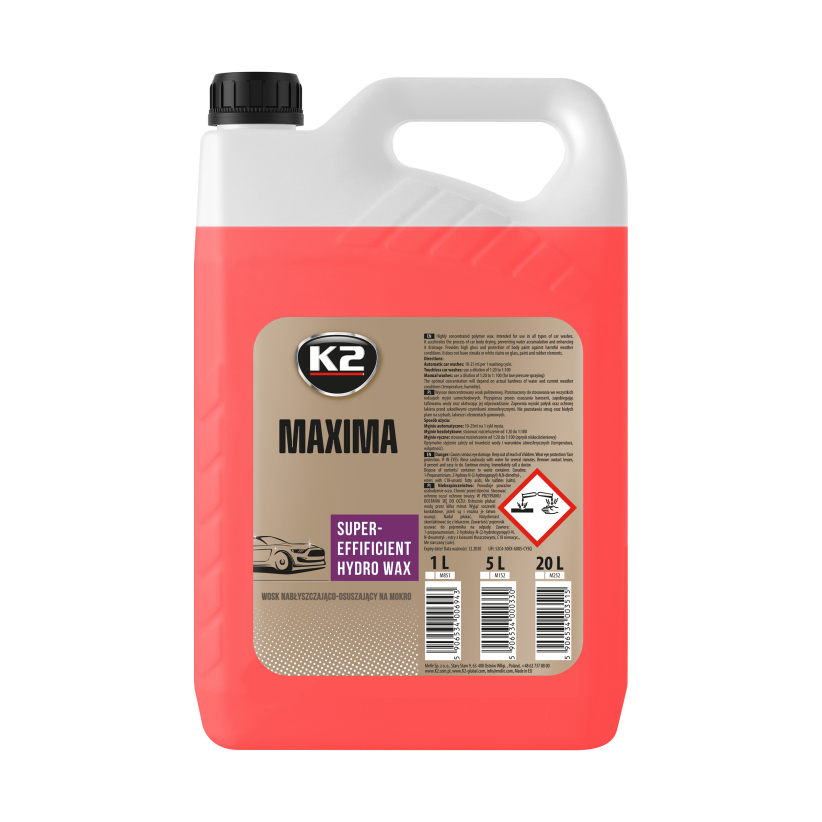 K2 MAXIMA 5L Cear! polimeric! foarte concentrat!